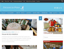 Tablet Screenshot of excesodepeso.com.ar